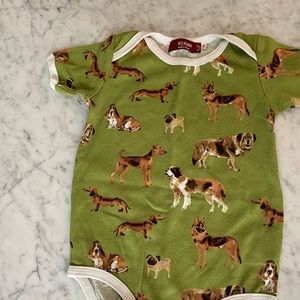 MilkBarn Doggie Onesie 6-12 month